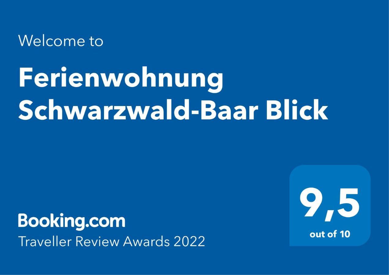 Ferienwohnung Schwarzwald-Baar Blick Donaueschingen Exterior foto