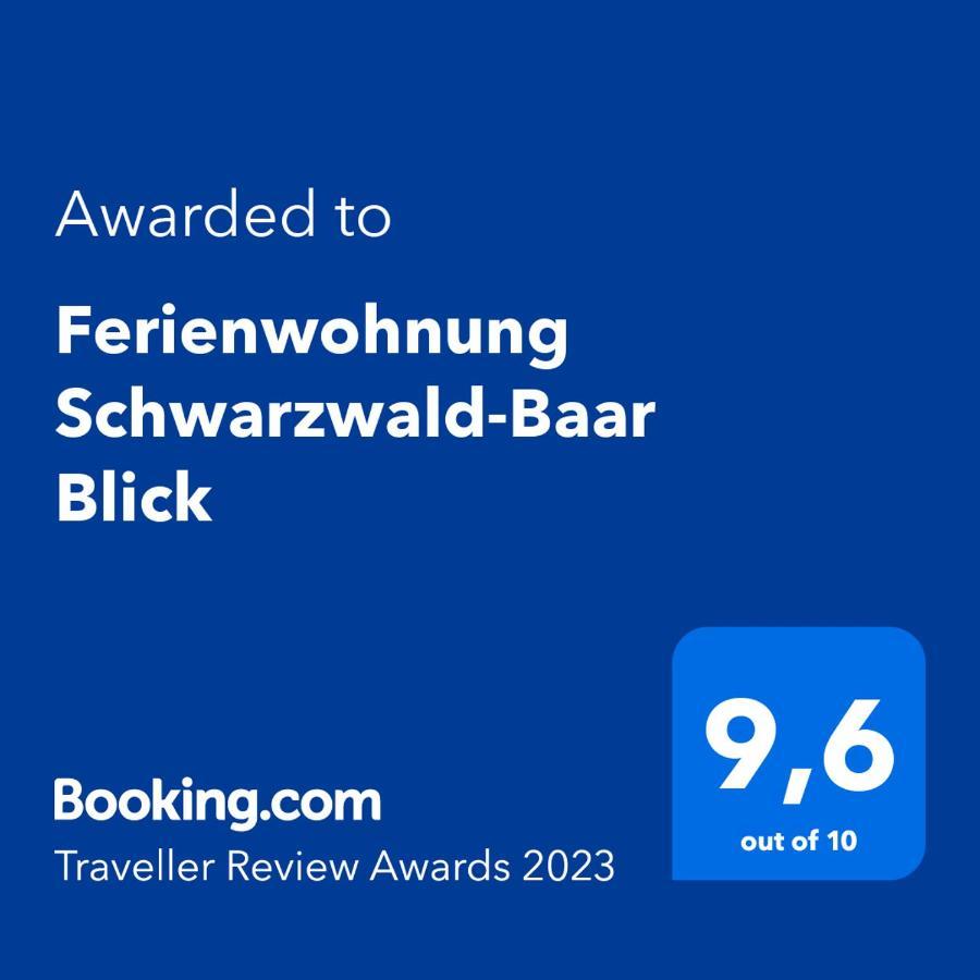 Ferienwohnung Schwarzwald-Baar Blick Donaueschingen Exterior foto