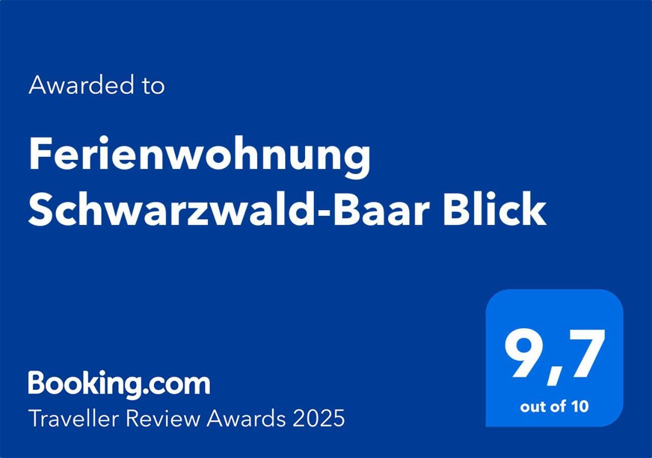 Ferienwohnung Schwarzwald-Baar Blick Donaueschingen Exterior foto